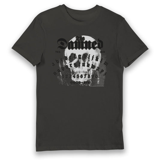 The Damned Ouija Board Adult T-Shirt Grey Wash