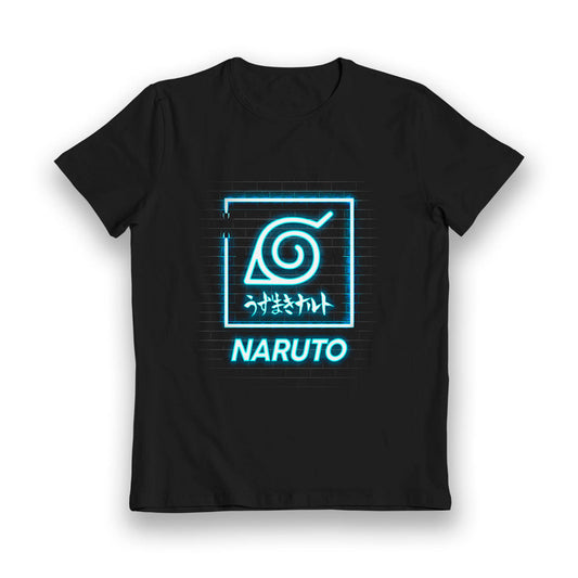 Naruto Shippuden Hidden Leaf Village Glow in the Dark Kids T-Shirt