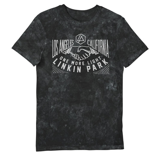 Linkin Park Hands Black Snow Wash Printed Music T-Shirt