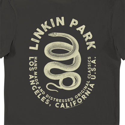 Linkin Park Snake Grey Wash Adults T-Shirt