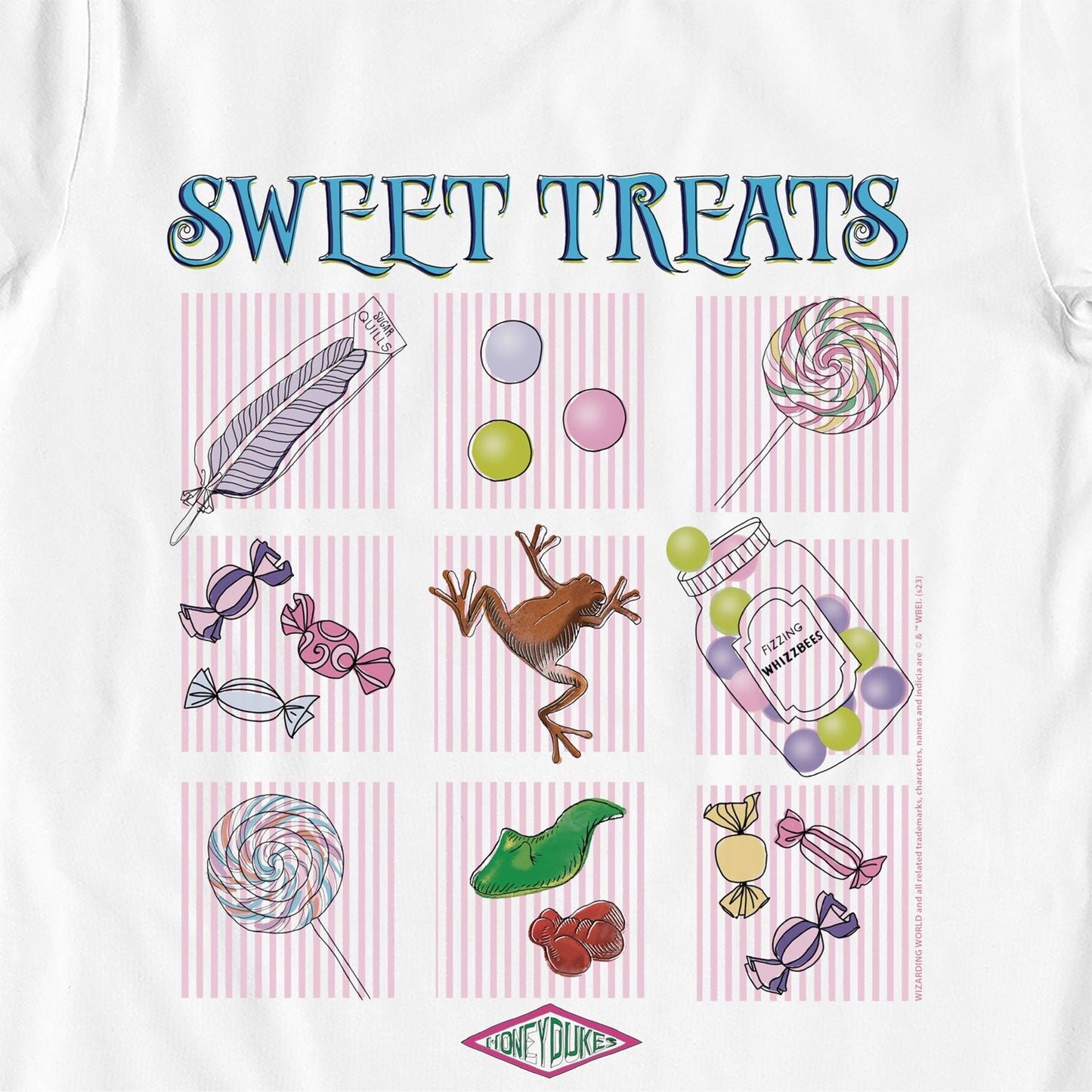 Harry Potter Honeydukes Sweet Treat White Kids T-Shirt