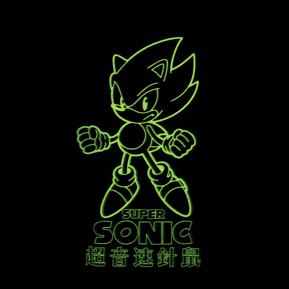 Sonic The Hedgehog Glow in the Dark Kids T-Shirt