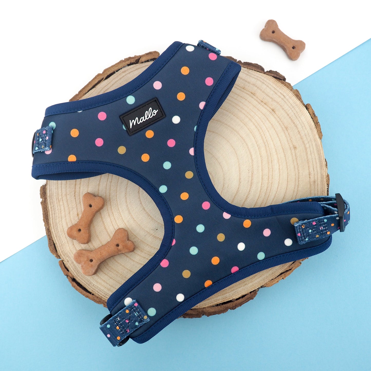 Polka Dot Dog Harness