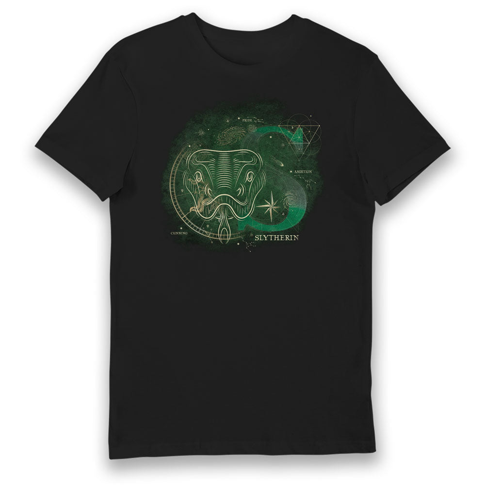 Harry Potter Slytherin House Glow in The Dark Adults T-Shirt