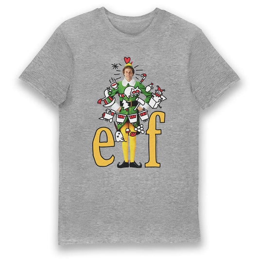 Elf Buddy Christmas Adults T-Shirt