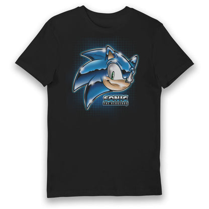 Sonic The Hedgehog Chrome Adults T-Shirt