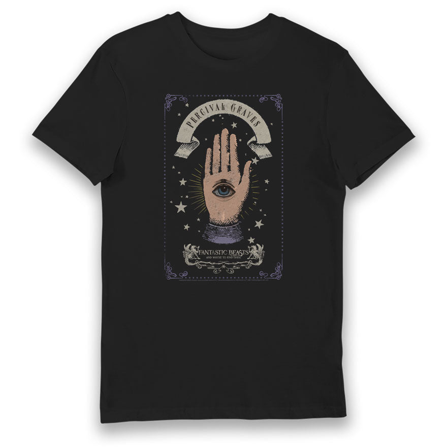 Fantastic Beasts Percival Graves Magic Hand Adults T-Shirt