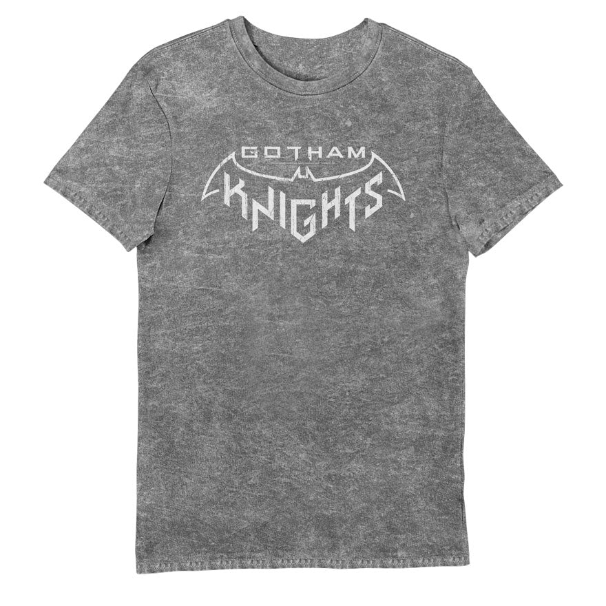 Gotham Knights Logo Eco Stonewash Adults T-Shirt