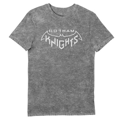 Gotham Knights Logo Eco Stonewash Adults T-Shirt