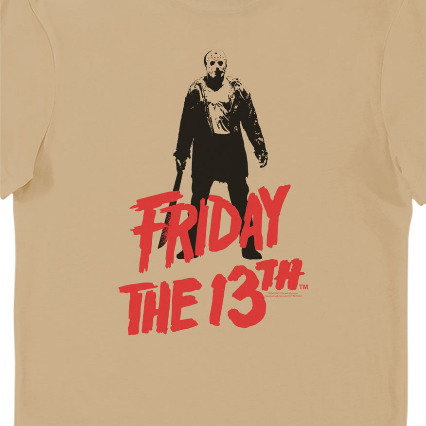 Friday The 13th Jason Sand Adults T-Shirt