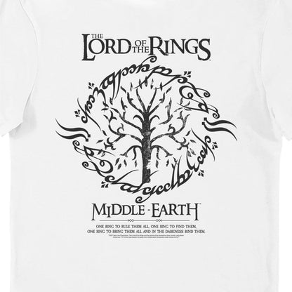 Lord of The Rings Tree of Gondor Middle Earth Adults T-Shirt