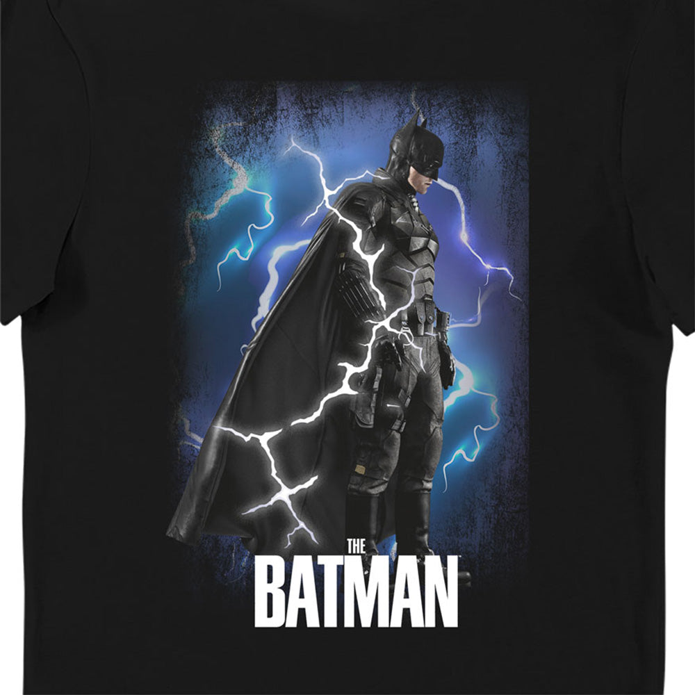 The Batman Lightning Glow in Dark Adult T-Shirt