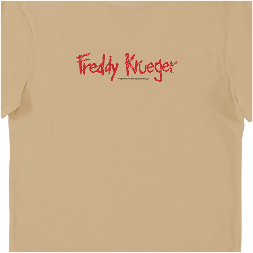 A Nightmare on Elm Street Freddy Krueger Graffiti Adults T-Shirt