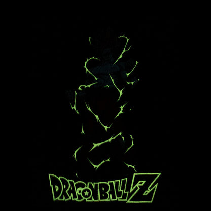 Dragon Ball Z Goku Super Saiyan Lightning Glow in the Dark Adult T-Shirt