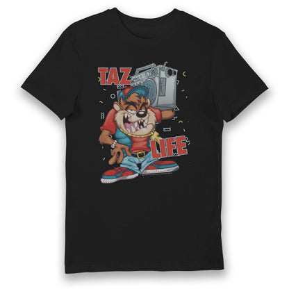 Looney Tunes Taz Life Adults T-Shirt