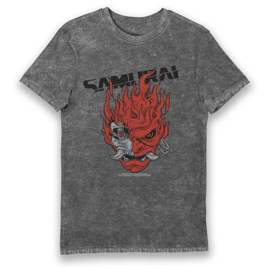 Cyberpunk Samurai Iconic Vintage Style Adults T-Shirt