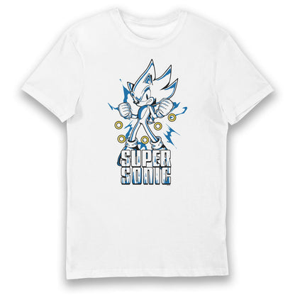 Sonic the Hedgehog Super Speed Rings Adults T-Shirt