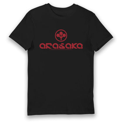 Cyberpunk Arasaka Corporate Logo Adults T-Shirt