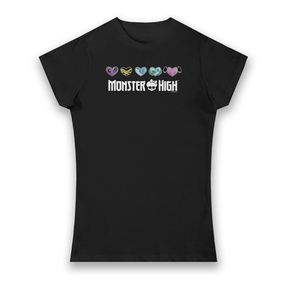 Monster High Hearts Ladies Fit T-Shirt