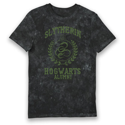 Harry Potter Slytherin Hogwarts Alumni Vintage Style Adults T-Shirt