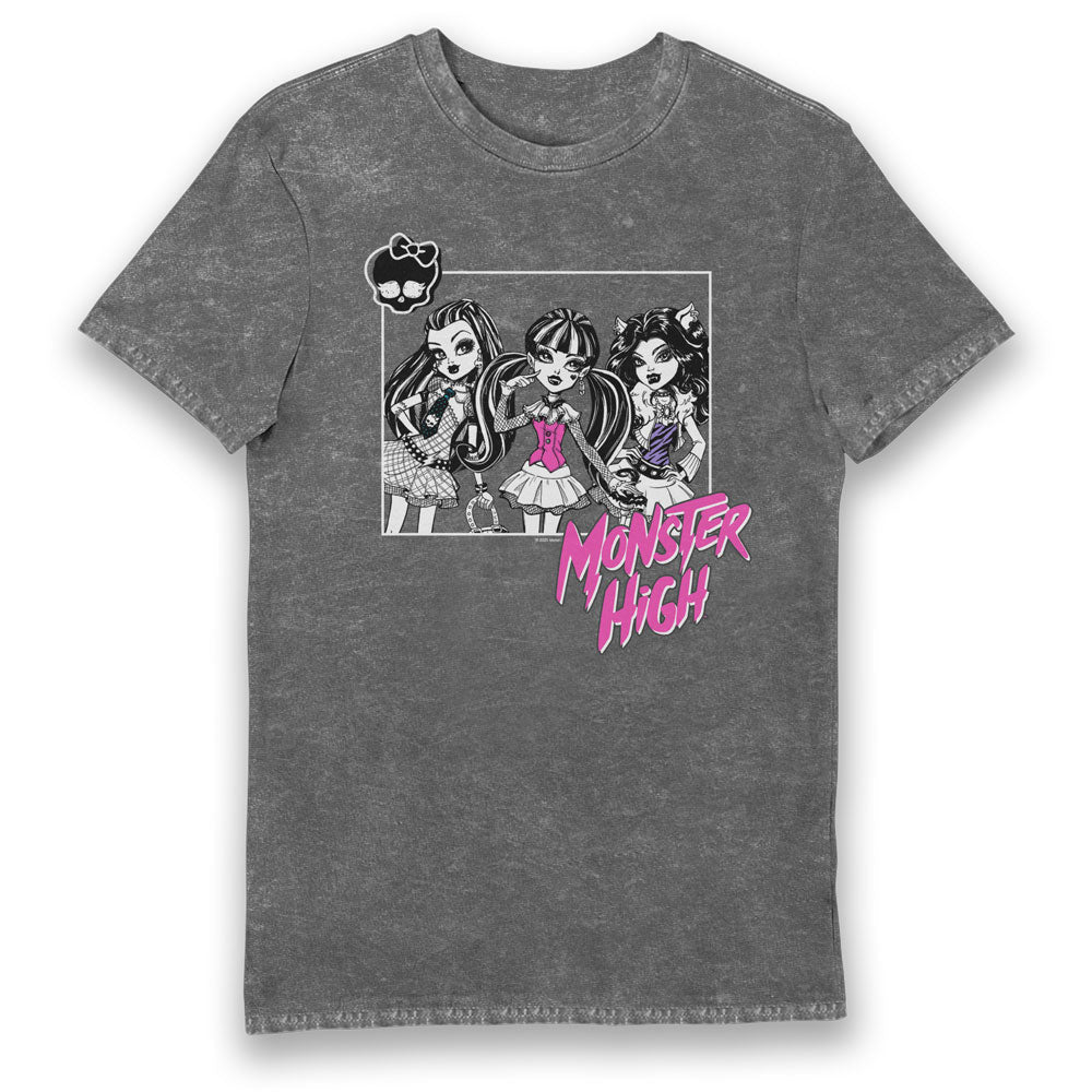 Monster High Graduation Tour Vintage Style Adults T-Shirt