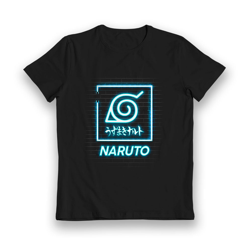 Naruto Shippuden Hidden Leaf Village Glow in the Dark Kids T-Shirt