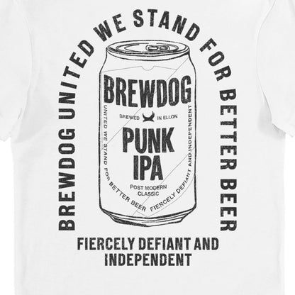 BrewDog We Stand For Better Beer Front & Back Print Adults T-Shirt