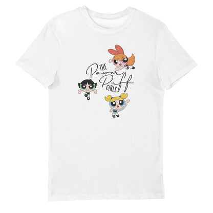 Powerpuff Girls White Ladies T-Shirt