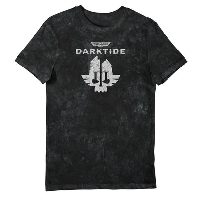 Warhammer 40,000 Darktide Skull Rejects Will Rise Adults Aged Washed T-Shirt