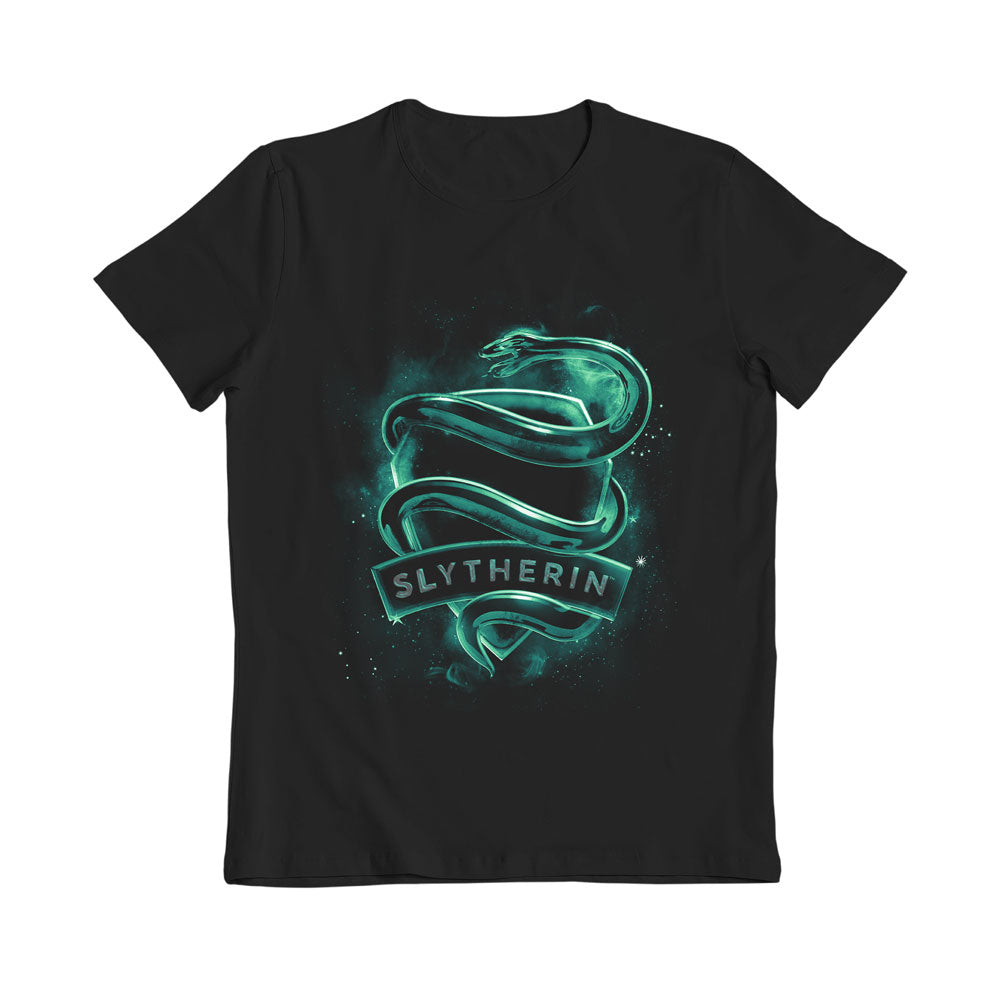 Harry Potter Slytherin House Glow in The Dark Kids T-Shirt