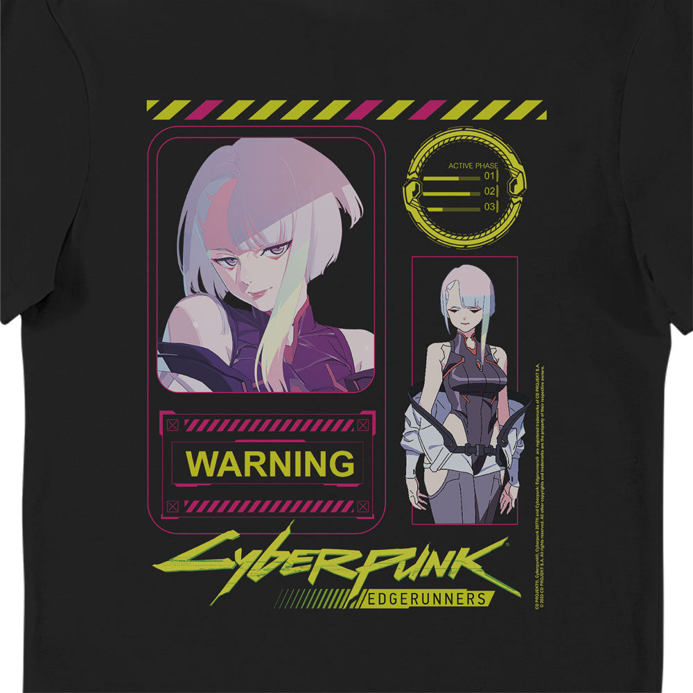 Cyberpunk Edgerunners Lucy Black Adults T-Shirt