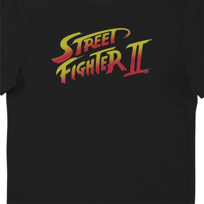 Street Fighter Logo Adults T-Shirt