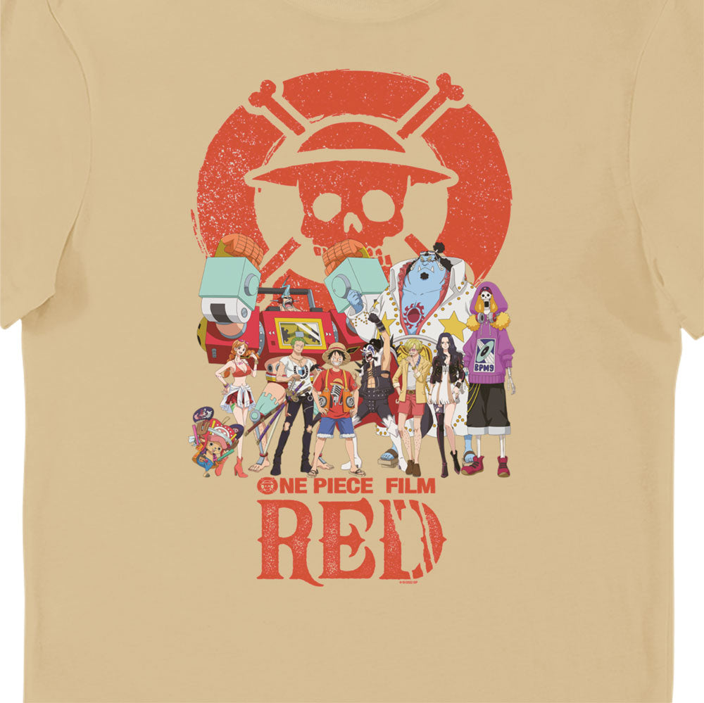 One Piece Film Red Character Adults T-Shirt