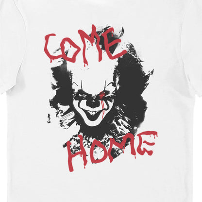 IT Pennywise Come Home Adults T-Shirt