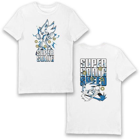 Sonic the Hedgehog Super Speed Rings Adults T-Shirt