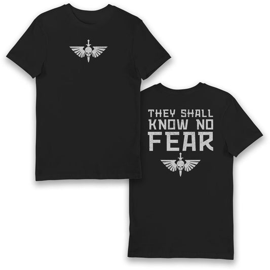 Warhammer 40,000 Space Marines Know No Fear Adults T-Shirt