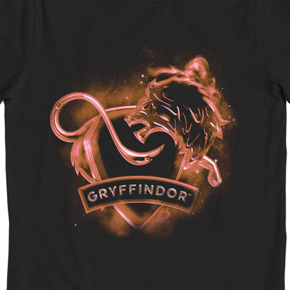 Harry Potter Gryffindor House Glow in The Dark Kids T-Shirt