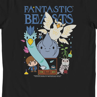 Fantastic Beasts Chibi Character Kids T-Shirt