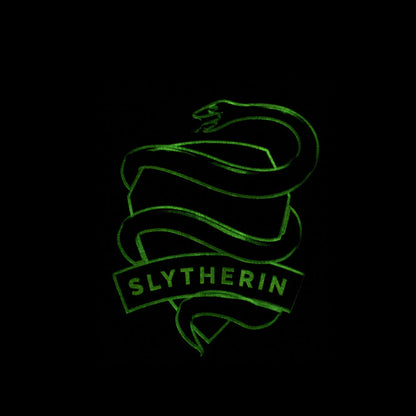 Harry Potter Slytherin House Glow in The Dark Kids T-Shirt