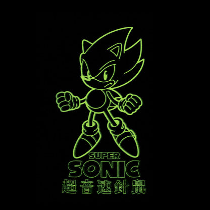 Sonic The Hedgehog Glow in the Dark Kids T-Shirt