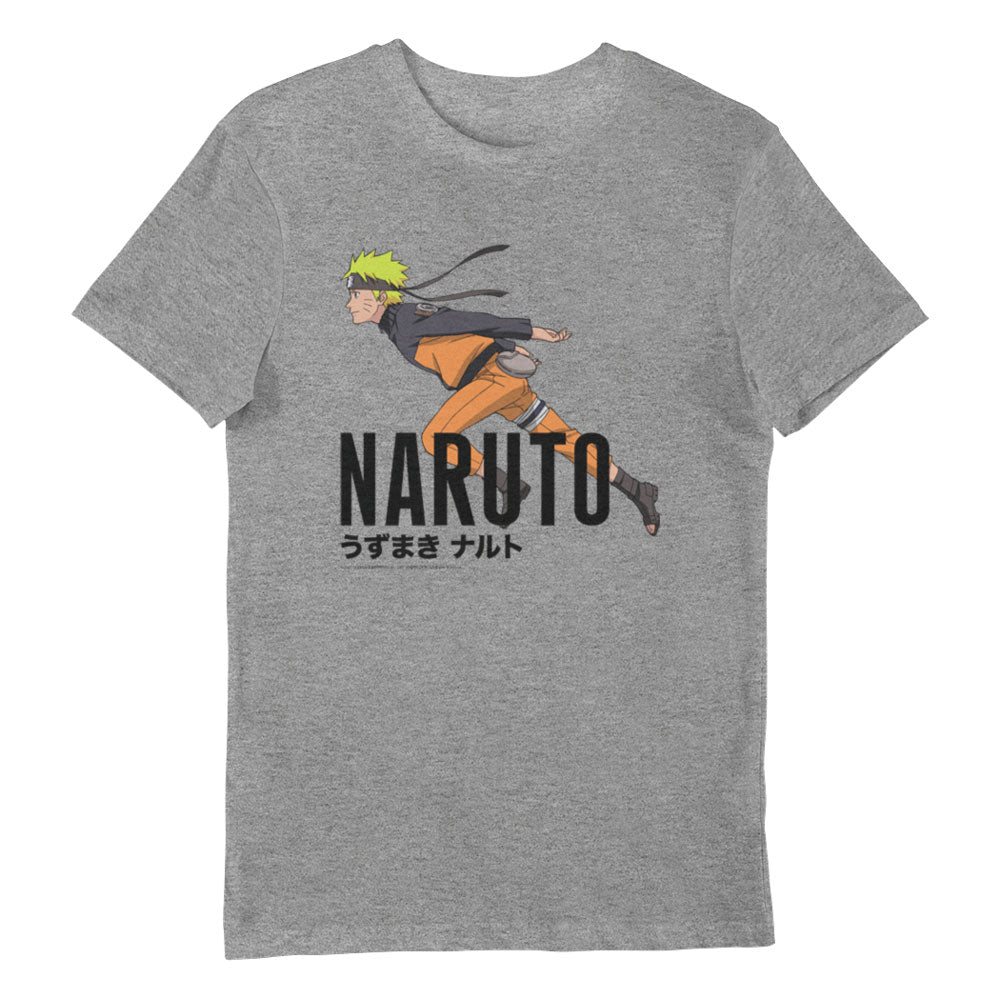 Naruto Shippuden Ninja Running Adults T-Shirt