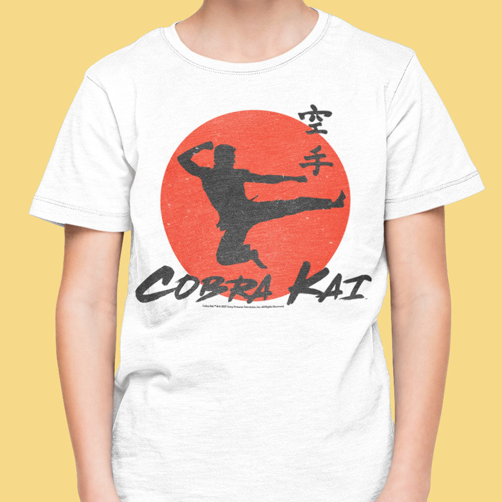 Cobra Kai Johnny Kick Kids T-Shirt