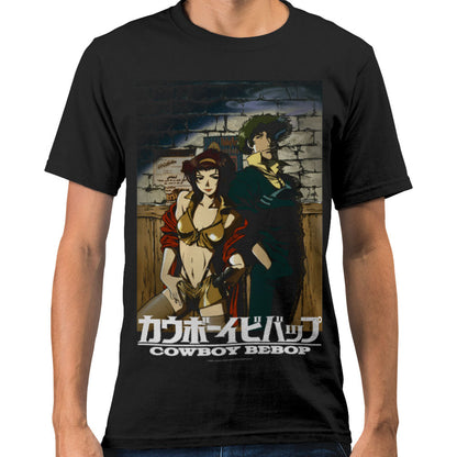 Cowboy Bebop Spike & Faye Adults T-Shirt