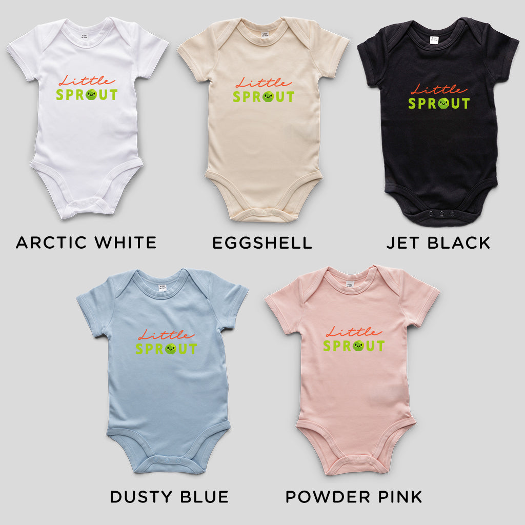 Organic Cotton Little Sprout Baby Onesie Unisex