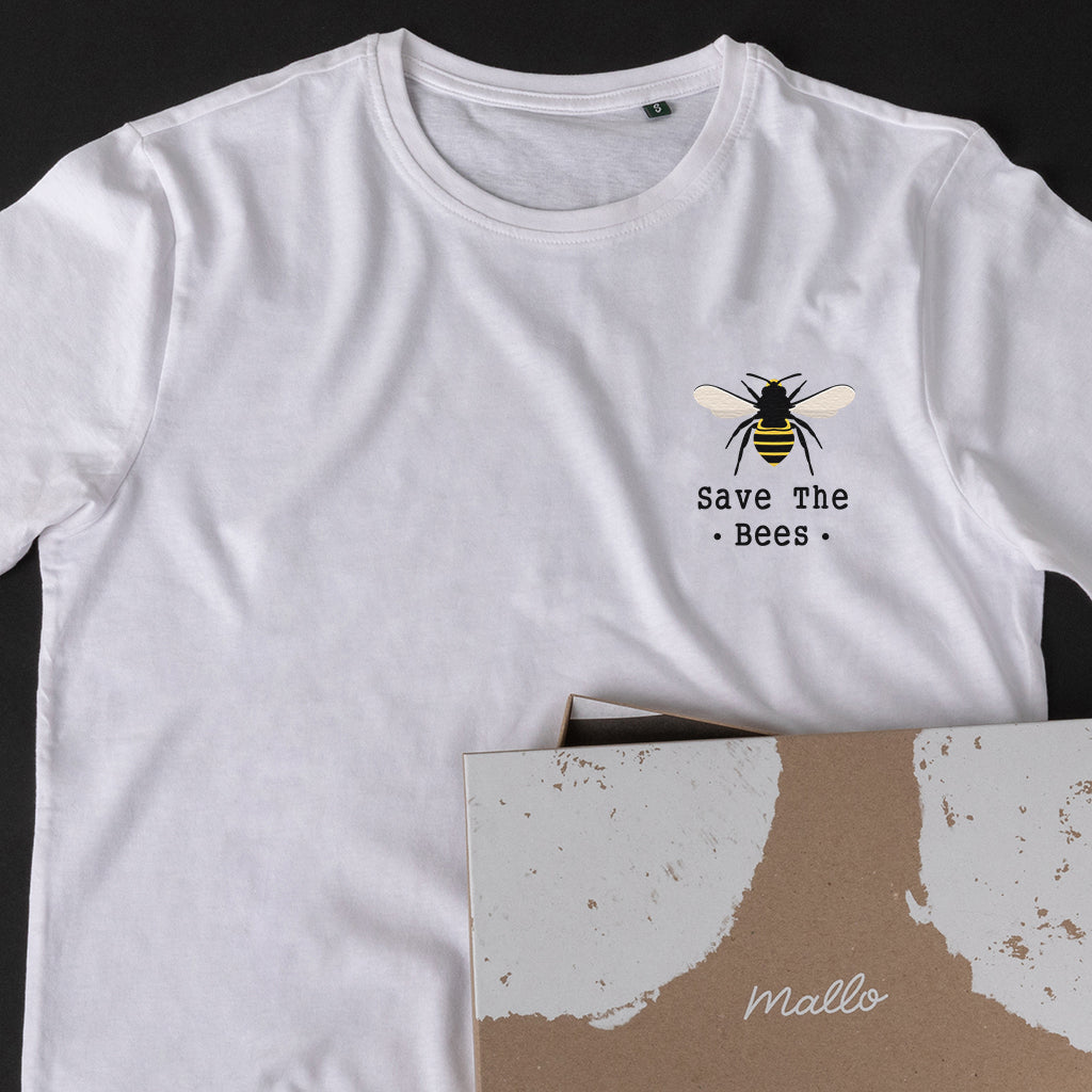 ‘Save The Bees' Environmental T Shirt