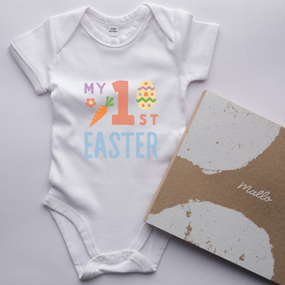 Organic Cotton My First Easter Baby Grow