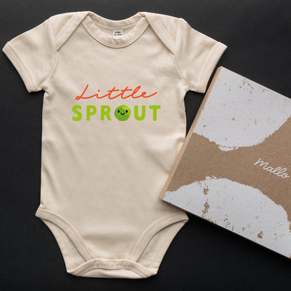 Organic Cotton Little Sprout Baby Onesie Unisex