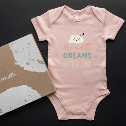 Organic Cotton Sweet Dreams Baby Grow