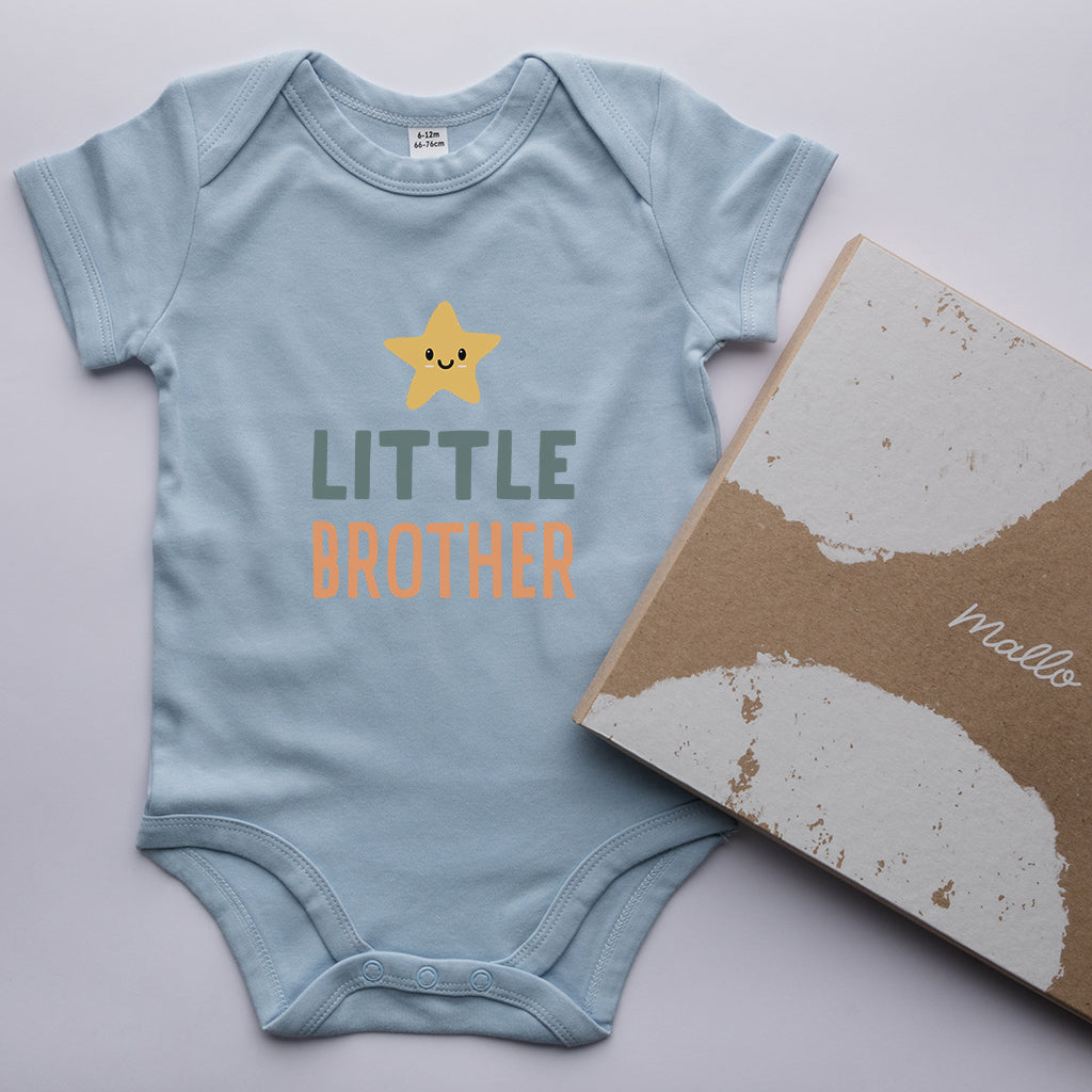 Organic Cotton Little Brother Baby Grow