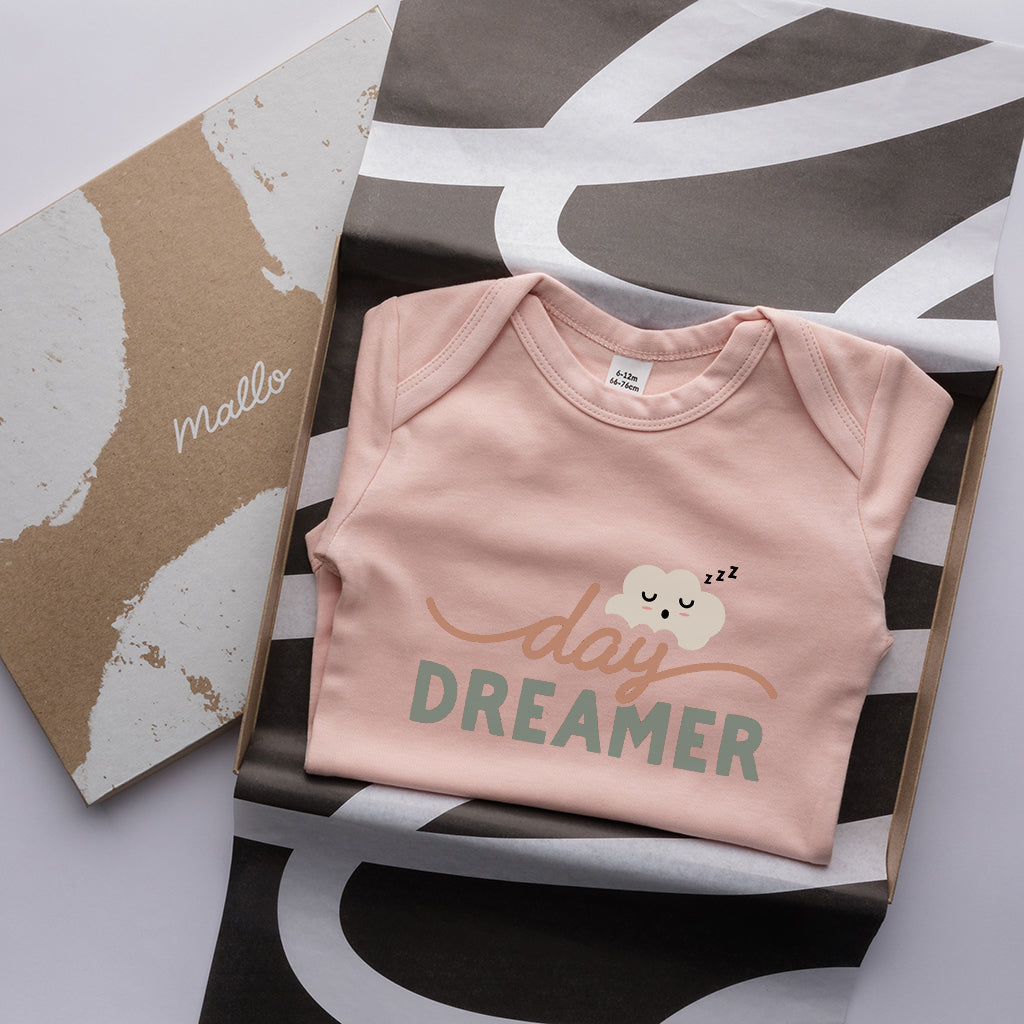 Organic Cotton Daydreamer Baby Romper